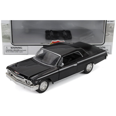 NEWRAY CHEVROLET IMPALA SS 1962 - BLACK 1/24