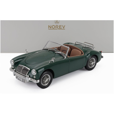 NOREV MG MGA ROADSTER SPIDER 1955 - BRITISH RACING GREEN 1/18