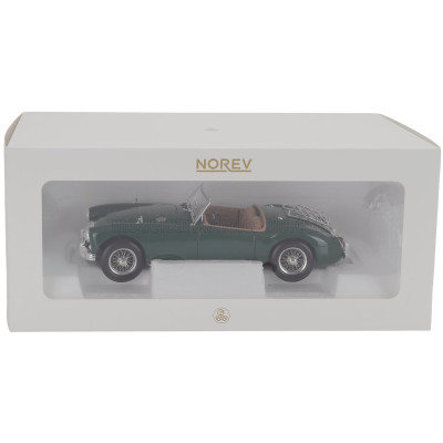 NOREV MG MGA ROADSTER SPIDER 1955 - BRITISH RACING GREEN 1/18