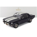 NOREV FORD USA MUSTANG COUPE HARD-TOP 1965 - BLUE WHITE 1/18