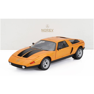 NOREV MERCEDES BENZ C111-II 1970 - ORANGE 1/18