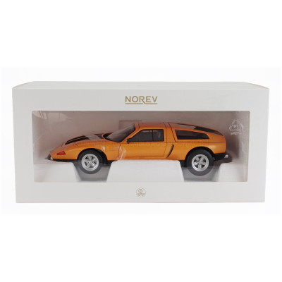 NOREV MERCEDES BENZ C111-II 1970 - ORANGE 1/18
