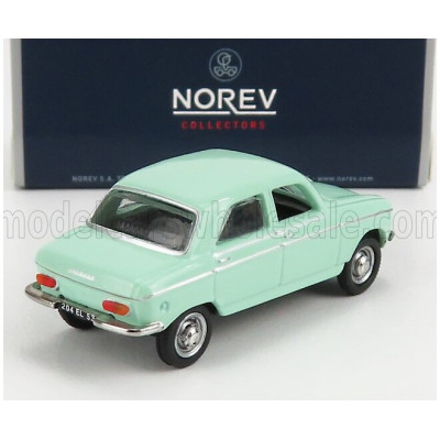 NOREV PEUGEOT 204 1966 - LIGHT BLUE 1/87