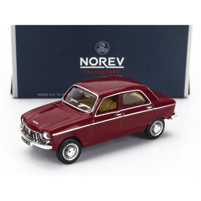 NOREV PEUGEOT 204 1966 - ALGUE BRUNE 1/87