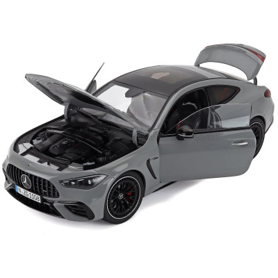 NZG MERCEDES BENZ CLE-CLASS CLE53 AMG COUPE 2024 - ALPIN GREY 1/18