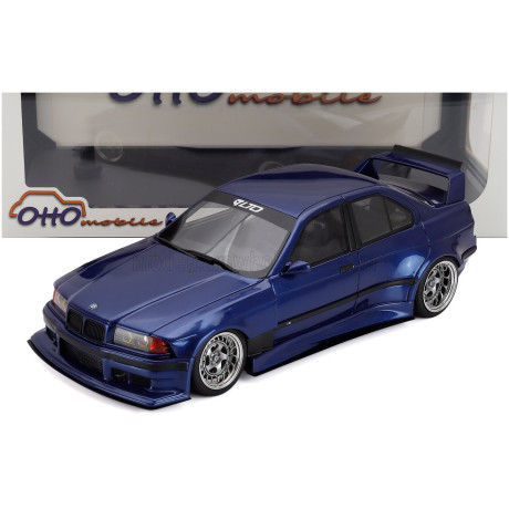 OTTO MOBILE BMW 3-SERIES (E36) LTO SEDAN TURBO KHYZYL SALEEM 2023 - BLUE 1/18
