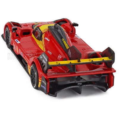 POLISTIL FERRARI 499P 3.0L TURBO V6 TEAM FERRARI AF CORSE N 50 WINNER 24h LE MANS 2024 ANTONIO FUOCO - MIGUEL MOLINA - NICKLAS