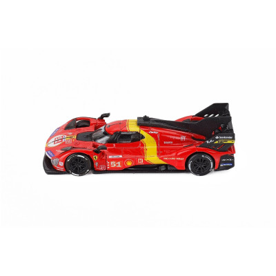 POLISTIL FERRARI 499P 3.0L TURBO V6 TEAM FERRARI AF CORSE N 51 WINNER 24h LE MANS 2023 ALESSANDRO PIER GUIDI - JAMES CALADO