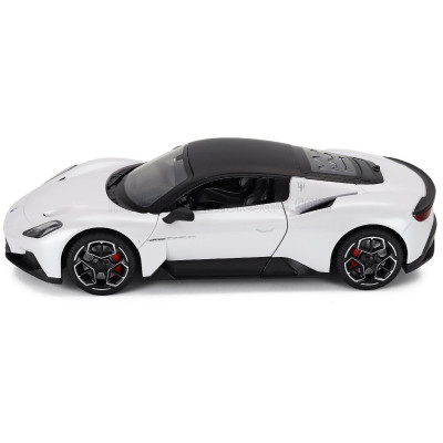 RE EL TOYS MASERATI MC20 2020 - WHITE BLACK 1/16