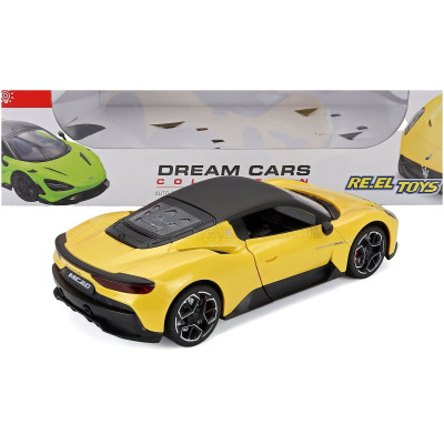 RE EL TOYS MASERATI MC20 2020 - YELLOW BLACK 1/16