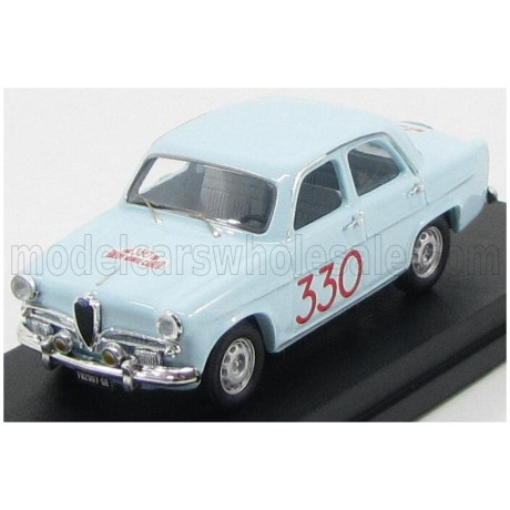 RIO MODELS ALFA ROMEO GIULIETTA TI N 330 RALLY MONTECARLO 1964 PINASCO - SANFILIPPO - LIGHT BLUE 1/43