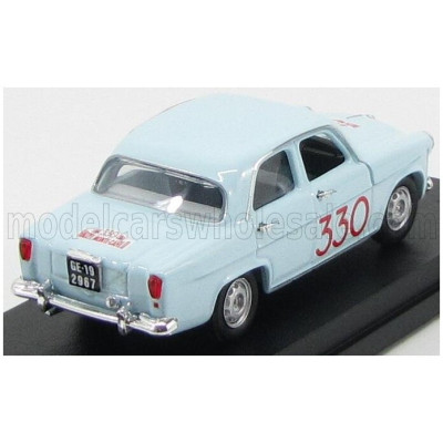 RIO MODELS ALFA ROMEO GIULIETTA TI N 330 RALLY MONTECARLO 1964 PINASCO - SANFILIPPO - LIGHT BLUE 1/43