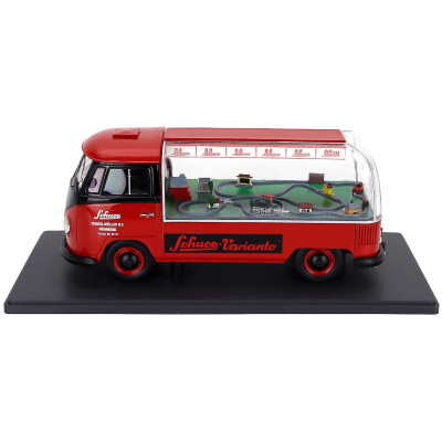 SCHUCO VOLKSWAGEN T1 SCHUCO VARIANTO 1962 - RED BLACK 1/18