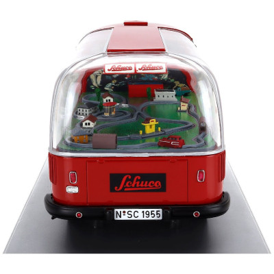 SCHUCO VOLKSWAGEN T1 SCHUCO VARIANTO 1962 - RED BLACK 1/18
