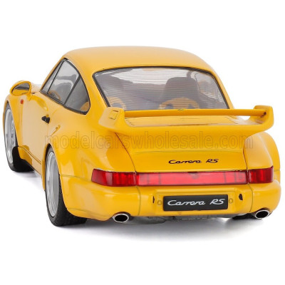 SOLIDO PORSCHE 911 964 3.8 RS COUPE 1990 - YELLOW 1/18