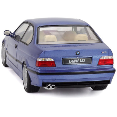 SOLIDO BMW 3-SERIES (E36) M3 COUPE 1994 - BLUE 1/18