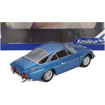SOLIDO RENAULT ALPINE A110 1600S 1969 - BLUE ALPINE 1/18
