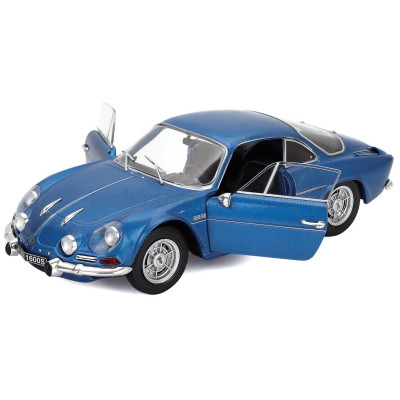 SOLIDO RENAULT ALPINE A110 1600S 1969 - BLUE ALPINE 1/18