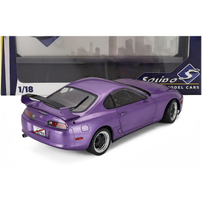 SOLIDO TOYOTA SUPRA MKIV (A80) COUPE 1993 - PURPLE 1/18