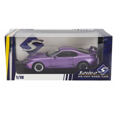 SOLIDO TOYOTA SUPRA MKIV (A80) COUPE 1993 - PURPLE 1/18