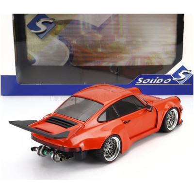 SOLIDO PORSCHE 911 930 3.0L KS-R COUPE 1974 - 2022 - ORANGE 1/18