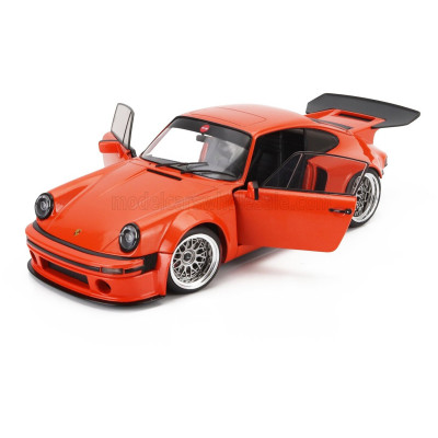 SOLIDO PORSCHE 911 930 3.0L KS-R COUPE 1974 - 2022 - ORANGE 1/18