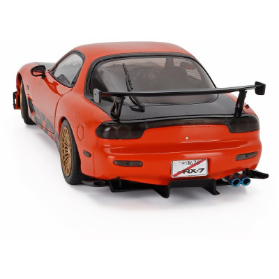SOLIDO MAZDA RX-7 (FD3RS) WORKS COUPE 1999 - ORANGE 1/18
