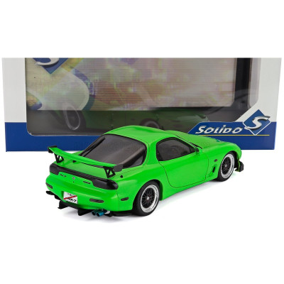 SOLIDO MAZDA RX-7 (FD3RS) WORKS COUPE 1999 - GREEN 1/18