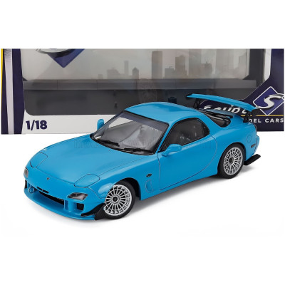 SOLIDO MAZDA RX-7 (FD3RS) WORKS COUPE 1999 - BLUE 1/18