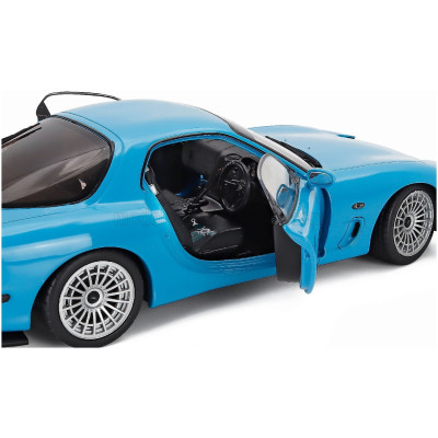 SOLIDO MAZDA RX-7 (FD3RS) WORKS COUPE 1999 - BLUE 1/18