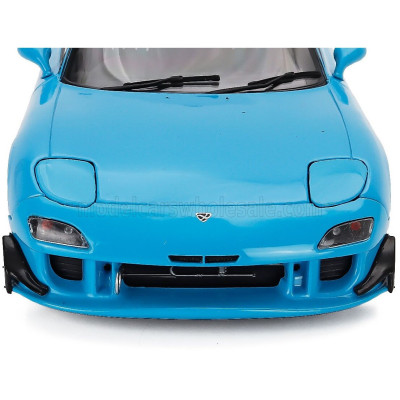 SOLIDO MAZDA RX-7 (FD3RS) WORKS COUPE 1999 - BLUE 1/18