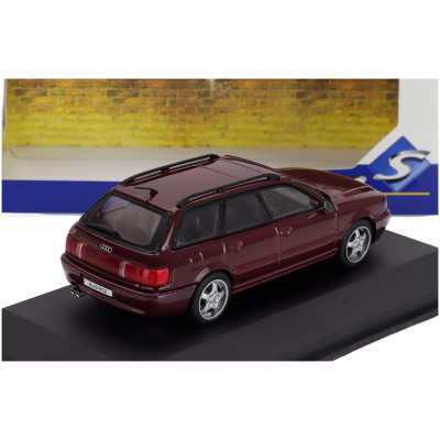 SOLIDO AUDI 80 RS2 SW STATION WAGON 1995 - RUBY RED 1/43
