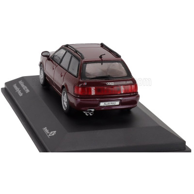 SOLIDO AUDI 80 RS2 SW STATION WAGON 1995 - RUBY RED 1/43