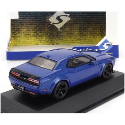 SOLIDO DODGE CHALLENGER SRT COUPE 2018 - BLUE 1/43
