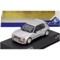 SOLIDO PEUGEOT 205 GTi DIMMA BODY KIT 1992 - SILVER 1/43