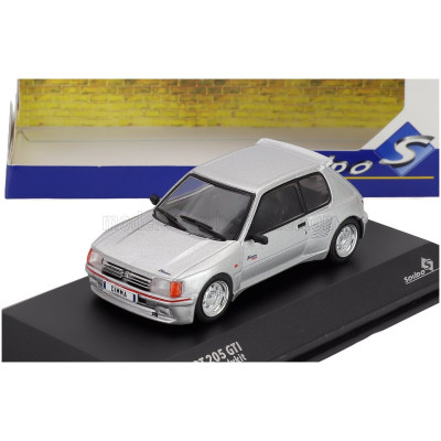 SOLIDO PEUGEOT 205 GTi DIMMA BODY KIT 1992 - SILVER 1/43