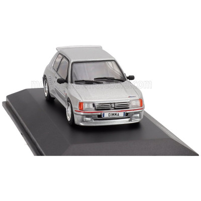 SOLIDO PEUGEOT 205 GTi DIMMA BODY KIT 1992 - SILVER 1/43