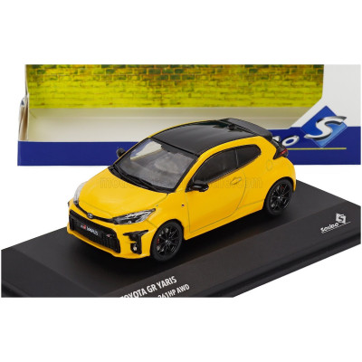SOLIDO TOYOTA YARIS GR 1.6L 261hp TURBO AWD 2024 - YELLOW 1/43