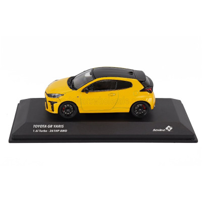 SOLIDO TOYOTA YARIS GR 1.6L 261hp TURBO AWD 2024 - YELLOW 1/43