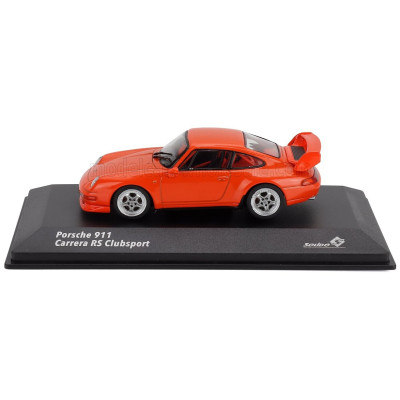 SOLIDO PORSCHE 911 993 RS CLUBSPORT COUPE 1995 - ORANGE 1/43