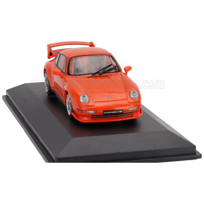 SOLIDO PORSCHE 911 993 RS CLUBSPORT COUPE 1995 - ORANGE 1/43