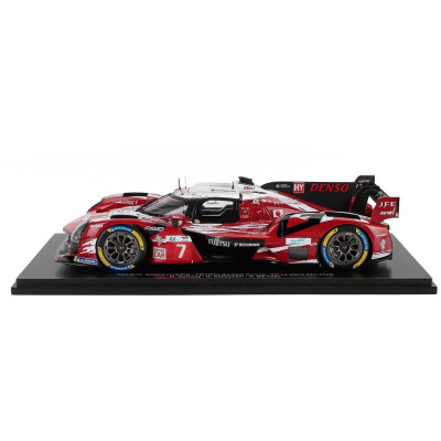 SPARK MODEL TOYOTA GR010 3.5L V6 TEAM GAZOO RACING N 7 5th 24h LE MANS 2025 MIKE CONWAY - KAMUI KOBAYASHI - NYCK DE VRIES - RED