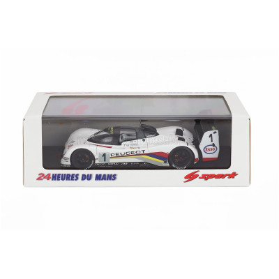 SPARK MODEL PEUGEOT 905 EVO1bis SA35 3.5L V10 TEAM PEUGEOT TALBOT SPORT N 1 WINNER 24h LE MANS 1992 DEREK WARWICK - YANNIK