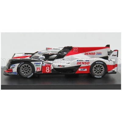 SPARK MODEL TOYOTA TS050 HYBRID 2.4L TURBO V6 TEAM TOYOTA GAZOO RACING N 8 WINNER 24h LE MANS 2018 F.ALONSO - S.BUEMI