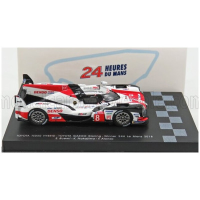 SPARK MODEL TOYOTA TS050 HYBRID 2.4L TURBO V6 TEAM TOYOTA GAZOO RACING N 8 WINNER 24h LE MANS 2018 F.ALONSO - S.BUEMI