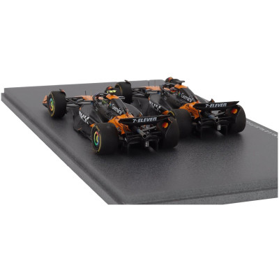 SPARK MODEL McLAREN SET F1 CHAMPION BOARD WINNER CONSTRUCTOR SEASON 2025 2X MCL39 TEAM MCLAREN N 4 WORLD CHAMPION SEASON LANDO