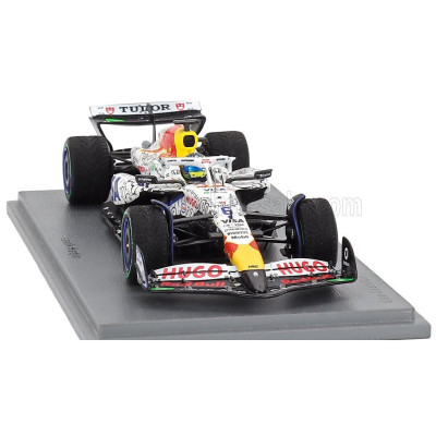 SPARK MODEL RACING BULLS F1 VCARB-02 TEAM VISA CASH APP N 6 SILVERSTONE BRITISH GP 2025 ISACK HADJAR - WHITE BLACK 1/43