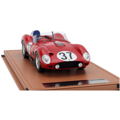 TECNOMODEL FERRARI DINO 196S 1984cc V6 SPIDER N 37 12h SEBRING 1961 WILLIAM HELBURN - SKIP HUDSON - JOHN FULP - RED 1/18