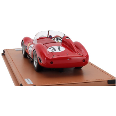 TECNOMODEL FERRARI DINO 196S 1984cc V6 SPIDER N 37 12h SEBRING 1961 WILLIAM HELBURN - SKIP HUDSON - JOHN FULP - RED 1/18