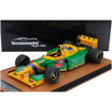 TECNOMODEL BENETTON F1 B193 TEAM BENETTON FORD N 6 3rd DONINGTON PARK BRITISH GP WITH RAIN TIRES 1993 RICCARDO PATRESE - YELLOW